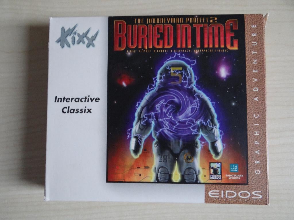 PC CD-ROM The Journeyman Project 2: Buried in Time, Spelcomputers en Games, Games | Pc, Zo goed als nieuw, Avontuur en Actie, 1 speler