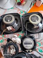 3 hoedenplank speakers met bekabeling, Ophalen of Verzenden, Gebruikt