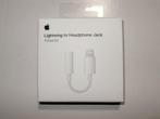 Apple Lightning naar Koptelefoon Jack Adapter Nieuw, Ophalen of Verzenden, Nieuw, Minder dan 2 meter, Overige kabels