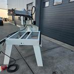 Maggi afkortzaag lange arm 1150mm ** 7.5pk zaagtafel, Doe-het-zelf en Verbouw, 70 mm of meer, Ophalen of Verzenden, Zo goed als nieuw