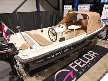 Nautica 480XL & Suzuki 15pk & bomvol extras! beschikbaar voor biedingen
