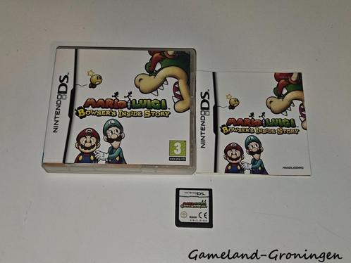 Mario & Luigi Bowser's Inside Story (NDS) Compleet, Spelcomputers en Games, Games | Nintendo DS, Gebruikt, 1 speler, Vanaf 3 jaar