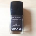 Chanel Le Vernis nr. 337 Noir Ceramic, 13 ml, Zwart, Ophalen of Verzenden, Zo goed als nieuw, Handen en Nagels