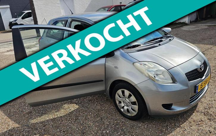 Toyota Yaris 1.0 VVTi Sol 3deurs incl nwe apk airco, Auto's, Toyota, Bedrijf, Te koop, Yaris, ABS, Airbags, Airconditioning, Boordcomputer