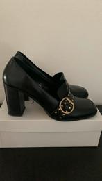 Zwarte leren pumps 41 Jonak, Kleding | Dames, Schoenen, Ophalen of Verzenden, Zo goed als nieuw, Zwart