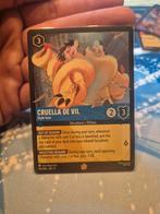 Cruella de Vil - Fabled - Lorcana, Ophalen of Verzenden, Nieuw, Losse kaart