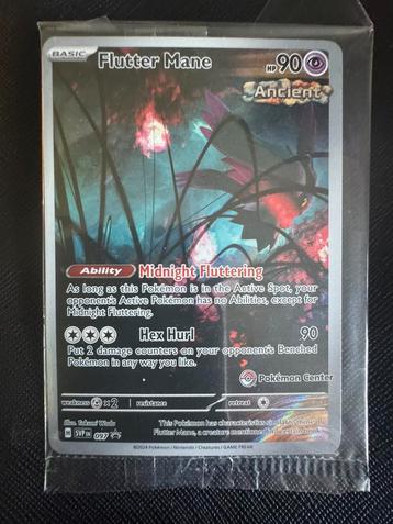 Flutter Mane 097 STAMPED P.C. ETB Promo Temporal Forces beschikbaar voor biedingen