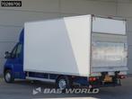 Fiat Ducato 150pk Laadklep Zijdeur Bakwagen Navi Airco Cruis, Auto's, Bestelauto's, Euro 5, Stof, Gebruikt, Blauw