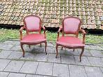 fauteuils vintage 2 stuks, afkomstig uit kasteel, Ophalen