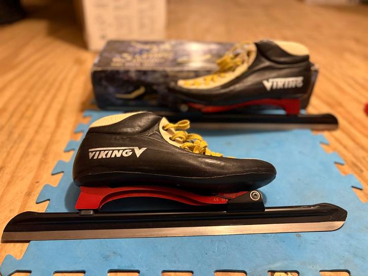 Viking Klapschaatsen Marathon Thermo - Maat 43, Sport en Fitness, Schaatsen, Zo goed als nieuw, Noren, Viking, Klapschaats, Ophalen of Verzenden