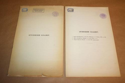 Rapport Spuiboezem Oldambt - 1905 !!, Boeken, Geschiedenis | Stad en Regio, Gelezen, 20e eeuw of later, Ophalen of Verzenden