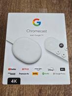 Google Chromecast 4K, Audio, Tv en Foto, Mediaspelers, Ophalen of Verzenden, Zo goed als nieuw, HDMI, Zonder harde schijf