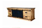 Mango houten tv kast, Huis en Inrichting, Ophalen, Zo goed als nieuw, 25 tot 50 cm
