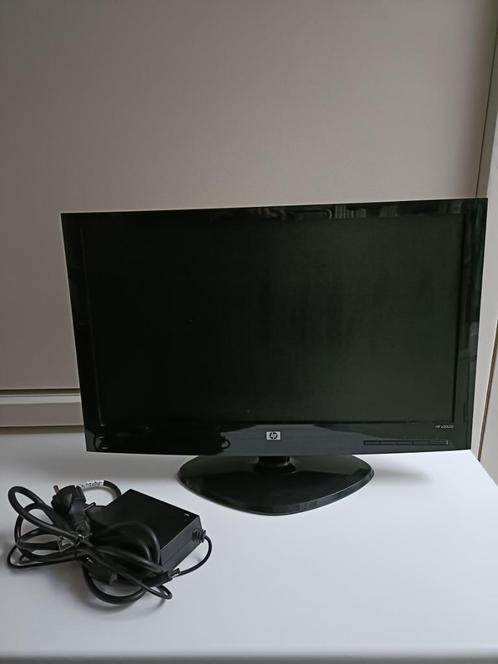 HP LED monitor 20" wide LCD TFT computerscherm, Computers en Software, Monitoren, Zo goed als nieuw, 60 Hz of minder, DVI, LED