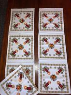 Vintage bedrukt katoen voor servetten, Diversen, Kerst, Ophalen of Verzenden