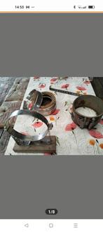 Pijpdelen: Straub ring, beginstuk, afstandsbeugel, Huis en Inrichting, Kachels, Ophalen of Verzenden