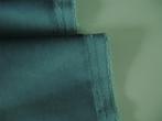 Zacht groenblauwe velours meubelstof; 5,2 meter NU 200€, 200 cm of meer, Nieuw, Blauw, Polyester