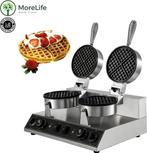 MoreLife Commerciële Wafel Maker - Dubbele Panhoofd - Luikse, Ophalen, Kringloopwinkel, Kringloopafrika@outlook.com, Beverwijk