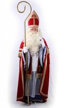 Sint Nicolaas Sinterklaas kostuum Luxe INCL accessoires, Diversen, Sinterklaas, Ophalen of Verzenden, Zo goed als nieuw