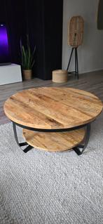 Mangohouten Salontafel - Zo Goed Als Nieuw!, Huis en Inrichting, Tafels | Salontafels, Ophalen
