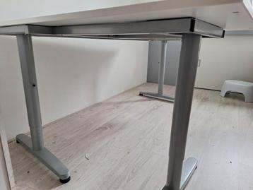 Hoekbureau Ikea galant wit 160x80x120cm - afbeelding 4