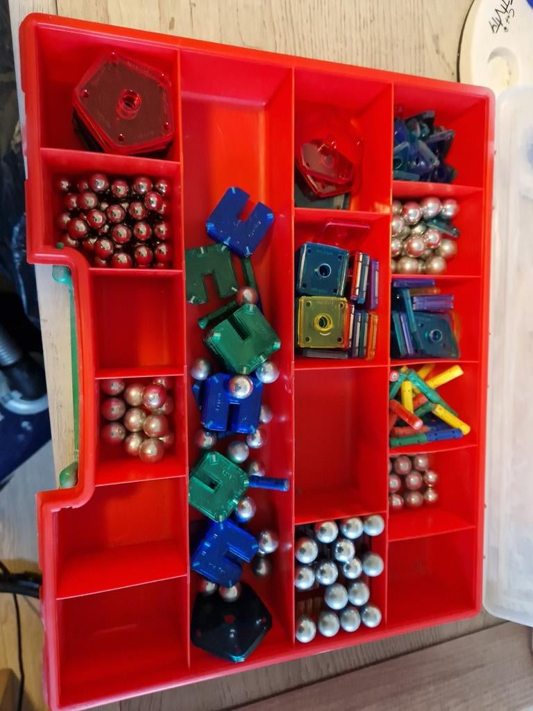 Magneet Speelgoed Zonder Bak, Ophalen of Verzenden, Gebruikt, Overige merken