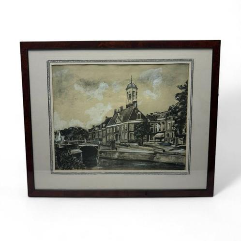 Gerrit Ris, Antiek en Kunst, Kunst | Etsen en Gravures, Ophalen of Verzenden