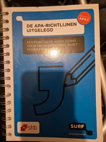 APA-Richtlijnen Uitgelegd - Handleiding Bronvermelding beschikbaar voor biedingen