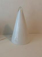 Teepee cone lamp van glas , SCE France, Gebruikt, Jaren 80, Ophalen of Verzenden, Glas