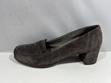 Parlanti, maat 40, Bruin suède schoen met spekzolen beschikbaar voor biedingen