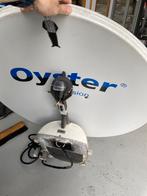 Oyster satteliet schotel incl bediening. Excl montage plaat, Audio, Tv en Foto, Schotelantennes, Ophalen, Gebruikt