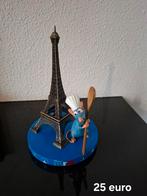 Disney beeld ratatouille met eiffeltoren, Ophalen, Mickey Mouse, Gebruikt, Beeldje of Figuurtje