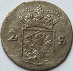 Gelderland dubbele stuiver 1789, Postzegels en Munten, Munten | Nederland, Vóór koninkrijk, Zilver, Losse munt, Overige waardes