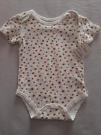 Rompertje wit/caramel Mt 62/68, Kinderen en Baby's, Babykleding | Maat 62, Ophalen of Verzenden, Gebruikt, Jongetje of Meisje