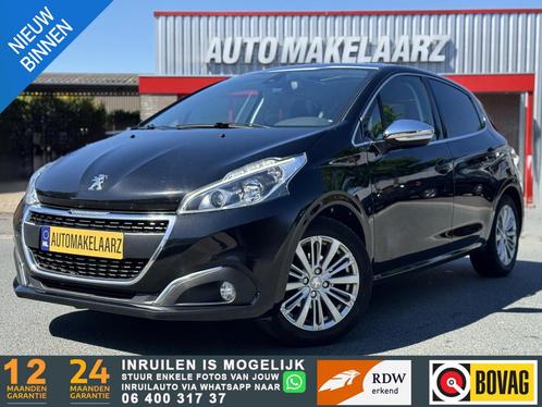 Peugeot 208 1.2 Puretech Allure NAVI PANO SFEER CARPLAY, Auto's, Peugeot, Bedrijf, Te koop, ABS, Airbags, Airconditioning, Alarm