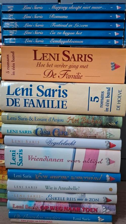 Grote verzameling Leni Saris, Boeken, Romans, Gelezen, Nederland, Ophalen
