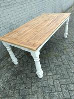 Teakhouten eettafel, Ophalen, Teakhout, 50 tot 100 cm, Vijf personen of meer