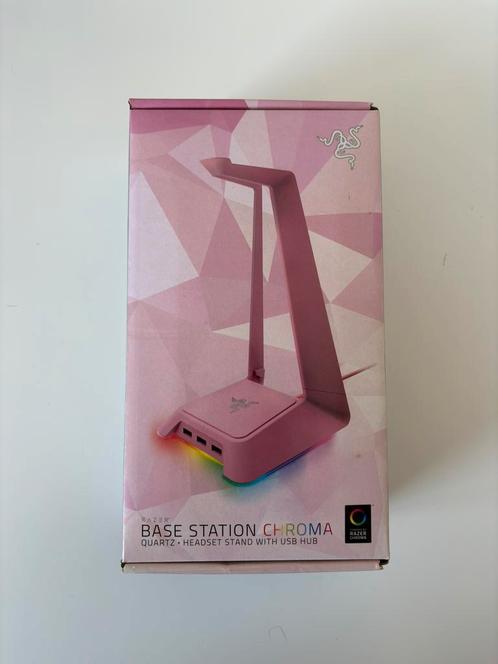Razer Base Station Chroma Quartz V1, Computers en Software, Overige Computers en Software, Zo goed als nieuw, Ophalen