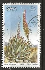 Zuid West Afrika 10, Aloe, Verzenden, Overige landen, Gestempeld