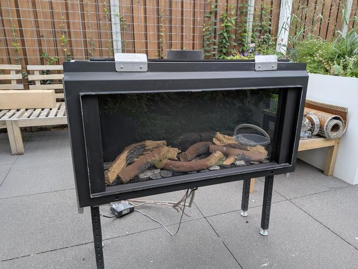 Gashaard Inbouw - Faber Relaxed Smart M, Huis en Inrichting, Haarden, Gebruikt, Gashaard, Ophalen