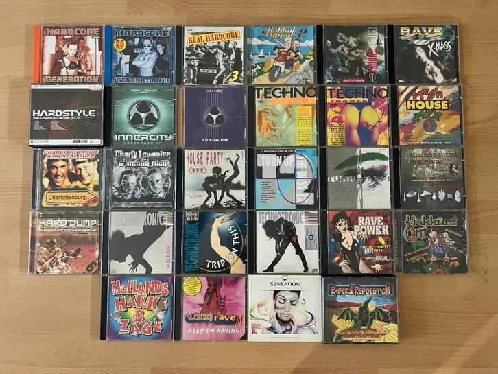 Hardcore Hardstyle Techno Cd's voor € 4,- p/s Thunderdome, Cd's en Dvd's, Cd's | Dance en House, Zo goed als nieuw, Dance Populair