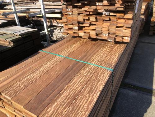 Bankirai vlonderplanken terrasdelen loopsteiger ipe, Tuin en Terras, Terrasdelen en Vlonders, Nieuw, Hout, Ophalen of Verzenden