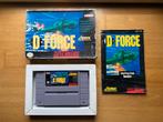 D force snes usa, Avontuur en Actie, 1 speler, Ophalen of Verzenden, Zo goed als nieuw
