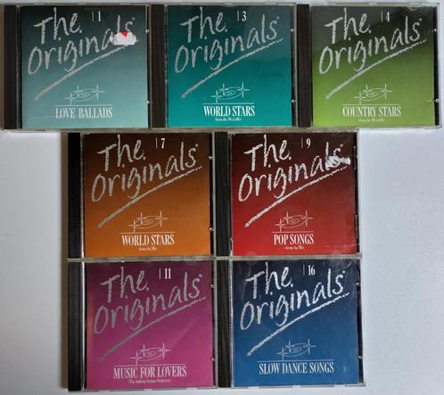 7 x CDs The Originals (1, 3, 4, 7, 9, 11, 16) (1988 Ariola), Cd's en Dvd's, Cd's | Verzamelalbums, Gebruikt, Pop, Ophalen of Verzenden
