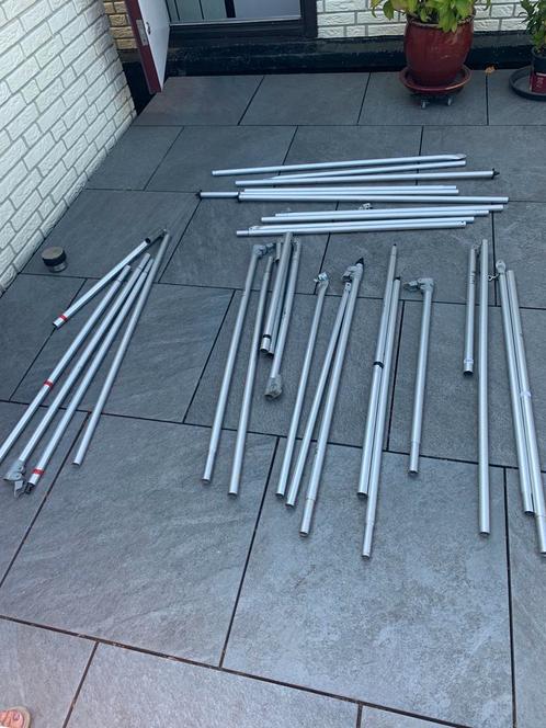 Te koop aluminium stokken, Caravans en Kamperen, Tentaccessoires, Gebruikt, Ophalen