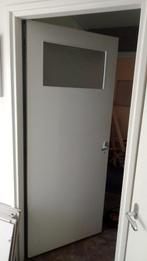 Gezocht: binnendeur met raampje 201 x 82,5cm, Ophalen, 80 tot 100 cm, Binnendeur, Glas