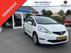 Honda JAZZ 1.4 COMFORT, AUT, ECC, zeer mooie auto!, Auto's, Honda, Automaat, Gebruikt, Wit, Bedrijf