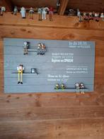 Decoratief Houten Bord met Tekst, Ophalen, Gebruikt