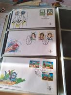 Aruba: F.D.C. 1 t/m 67 in FDC Album, Ophalen of Verzenden, Onbeschreven, Rest van de wereld