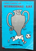 Oud Voetbal boekje Finale Europacup 1972 Ajax - Inter Milaan, Ophalen of Verzenden, Ajax